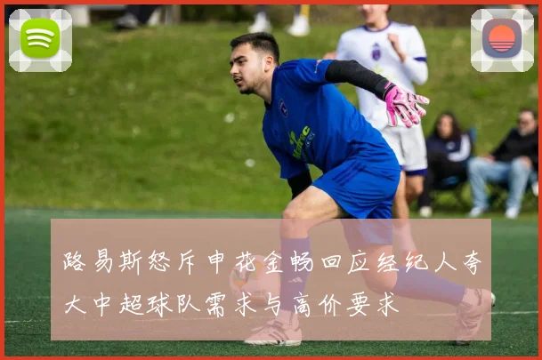 路易斯怒斥申花金畅回应经纪人夸大中超球队需求与高价要求